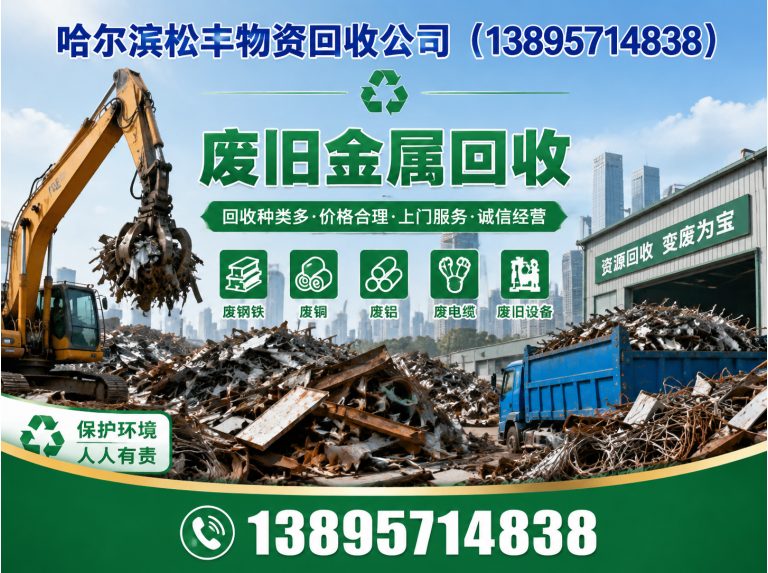 木兰县哈尔滨松丰物资回收展示图
