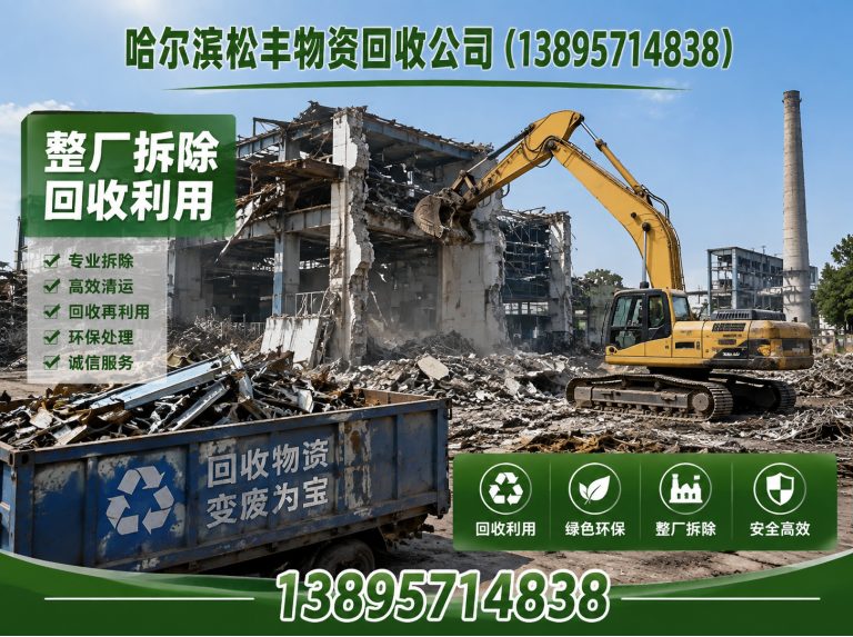 木兰县整厂拆除回收展示图